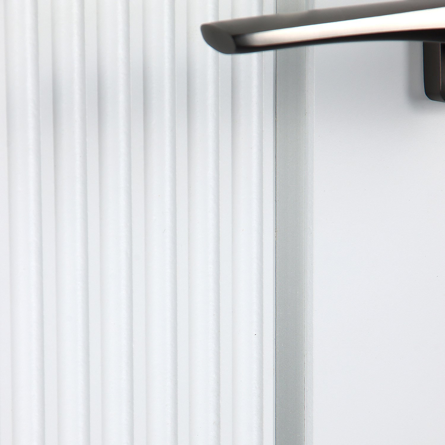 Дверное полотно глухое ПВХ Бронкс белый софт 700 мм Аркада