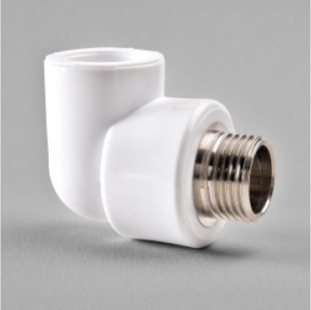 Угольник комбинированный PPRC наруж. резьба Ø 20-3/4" *10/50 Угольник комбинированный PPRC наруж. резьба Ø 20-3/4" *10/50