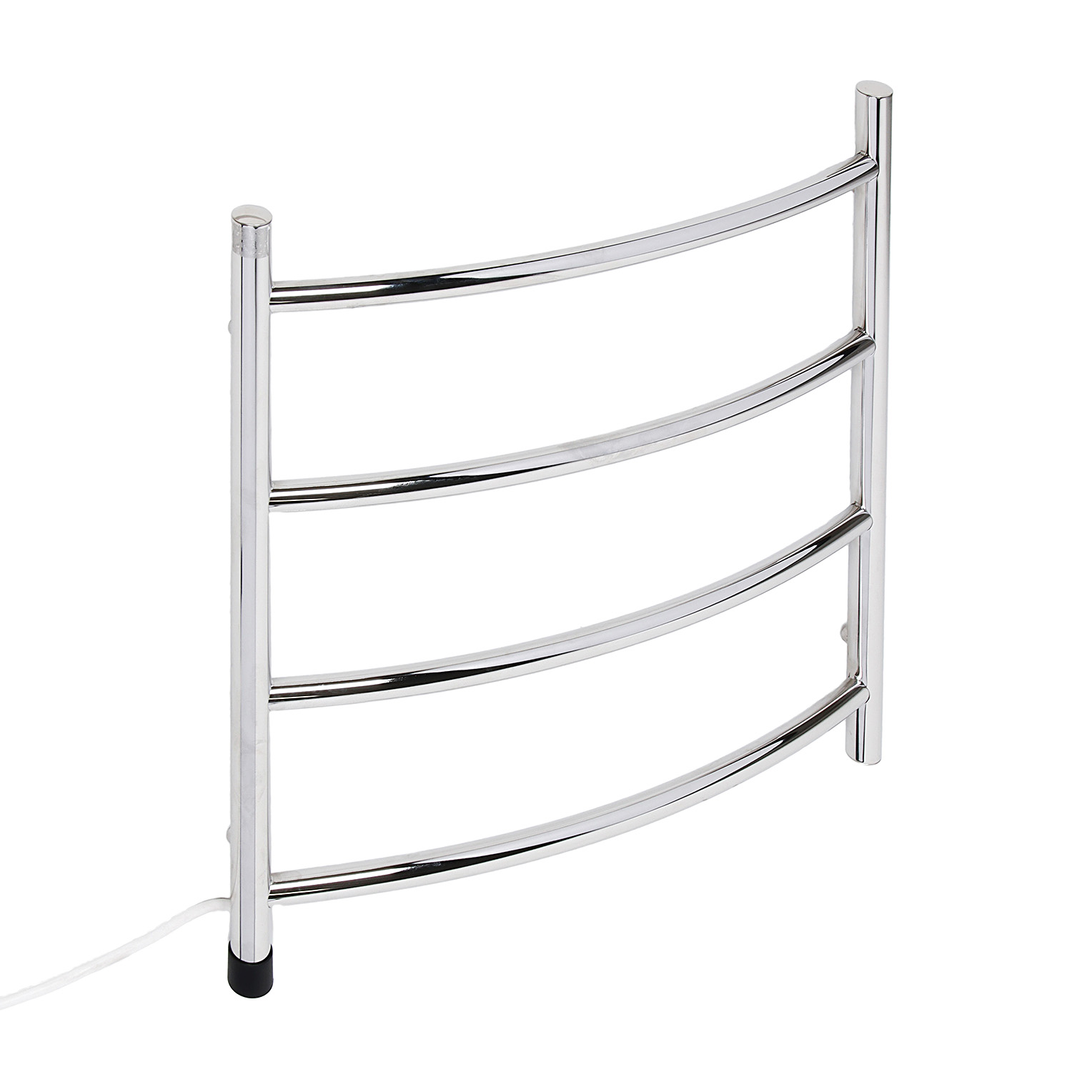 Полотенцесушитель электрический лесенка Радиус 500х500 3/4" нерж. 4 полки TERMAX TEL25050-1 *1