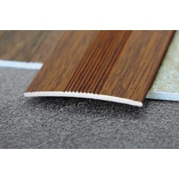 Порог-стык одноуровневый 37х1350 мм Лука ПС 03, дуб темный