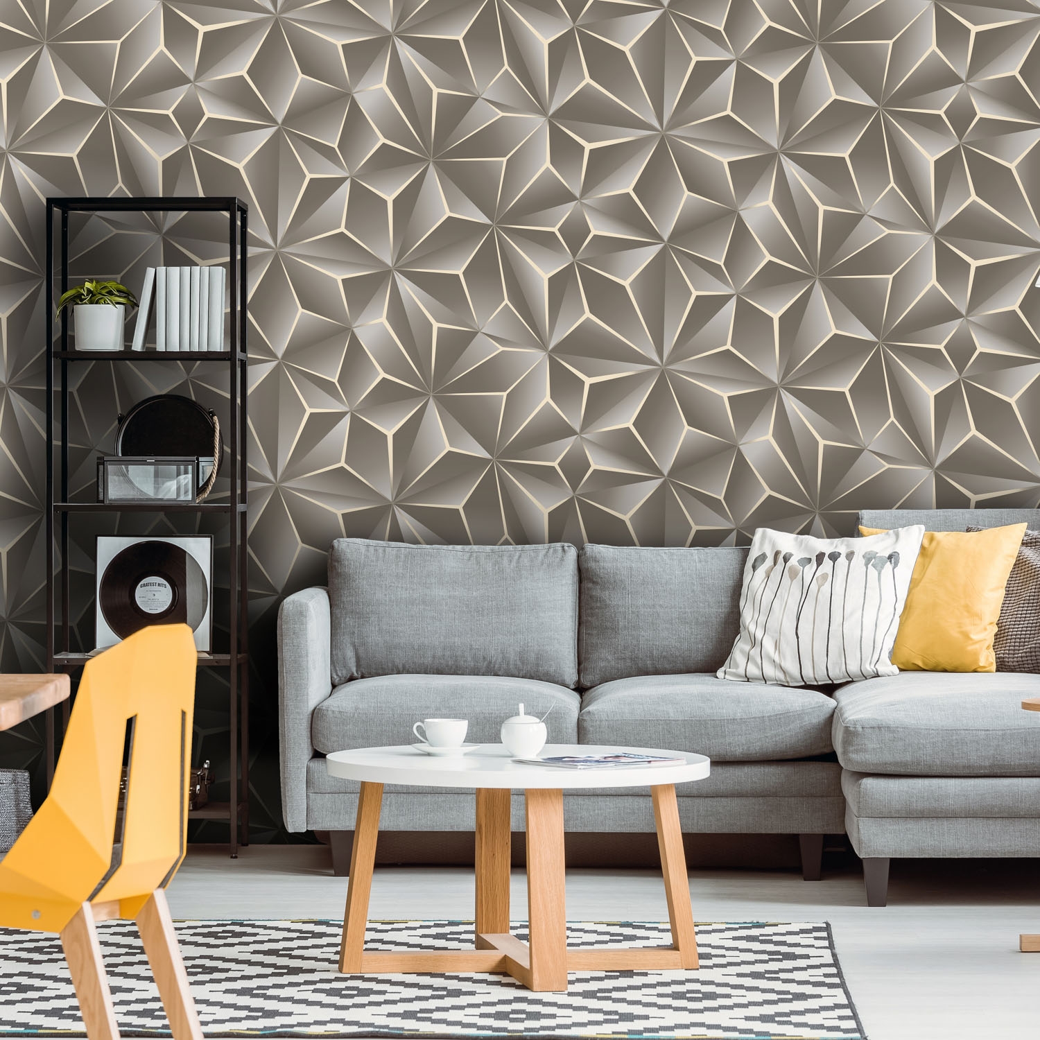 Обои  флиз Ateliero Kaleidoscope 88187-14 1.06*10м *6