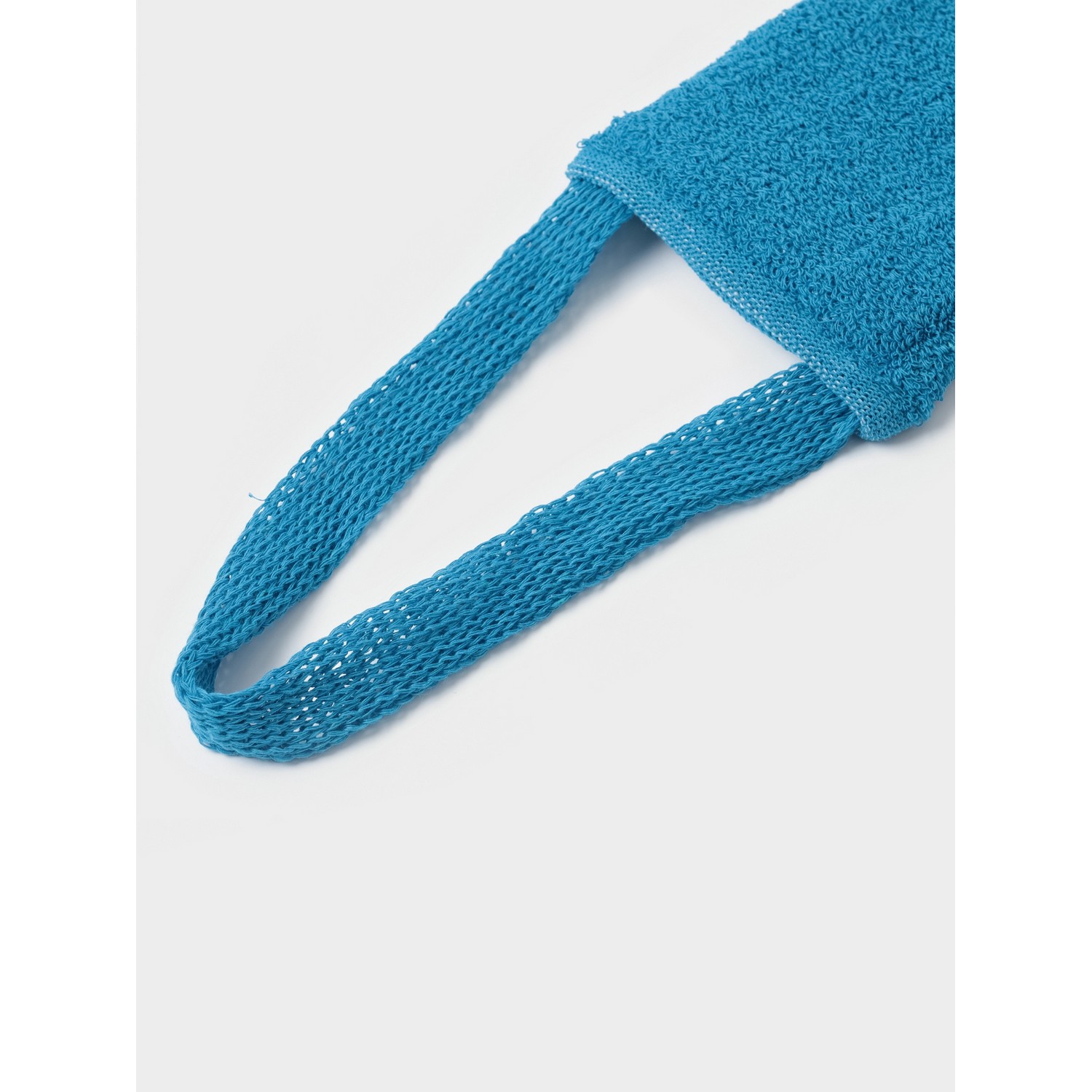 Мочалка хлопковая "Нежность" 11х40см, цвет микс 5372644