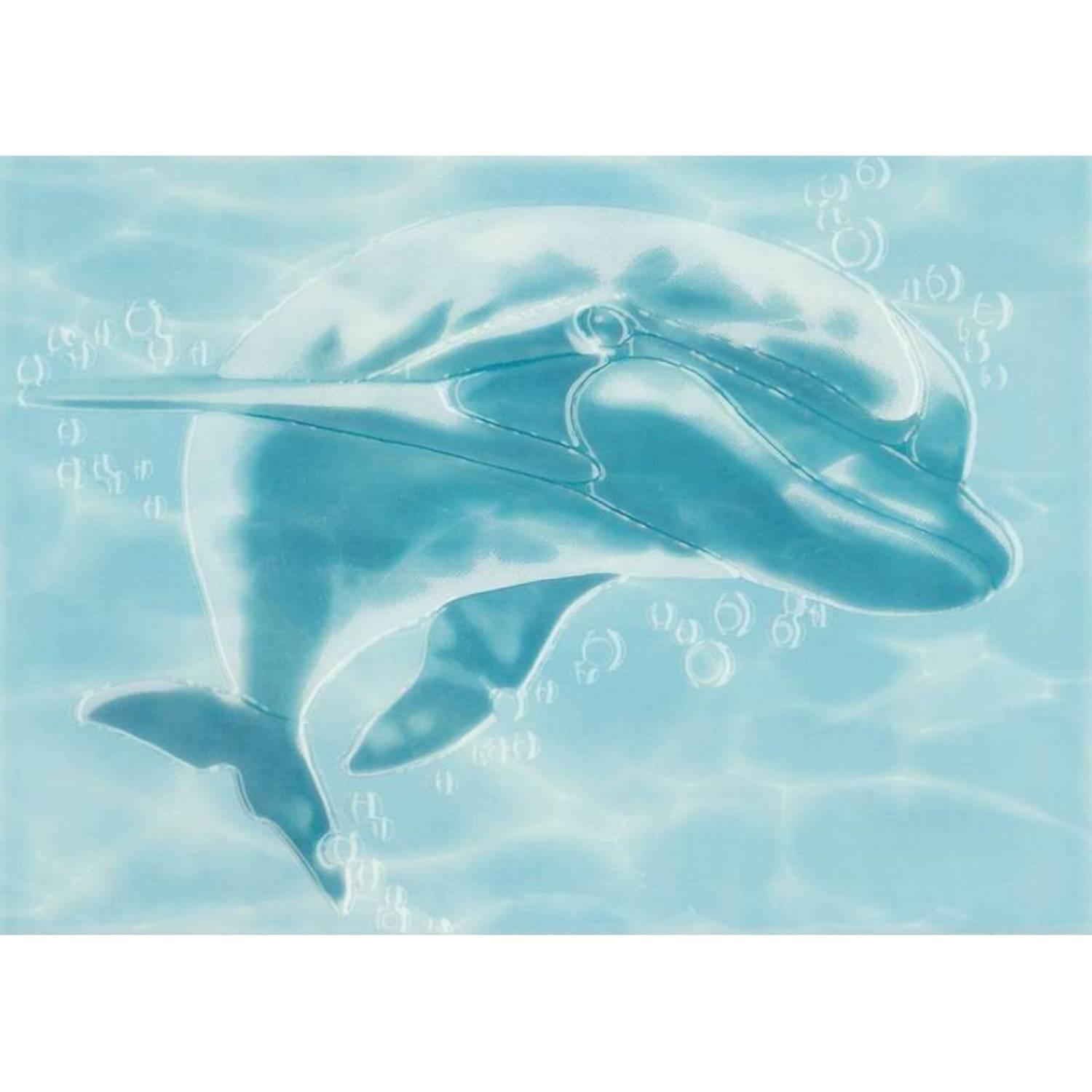 Декор Лазурь Beryoza Ceramica Касатка бирюзовый 250*350мм Декор Лазурь Beryoza Ceramica Касатка бирюзовый 250*350мм