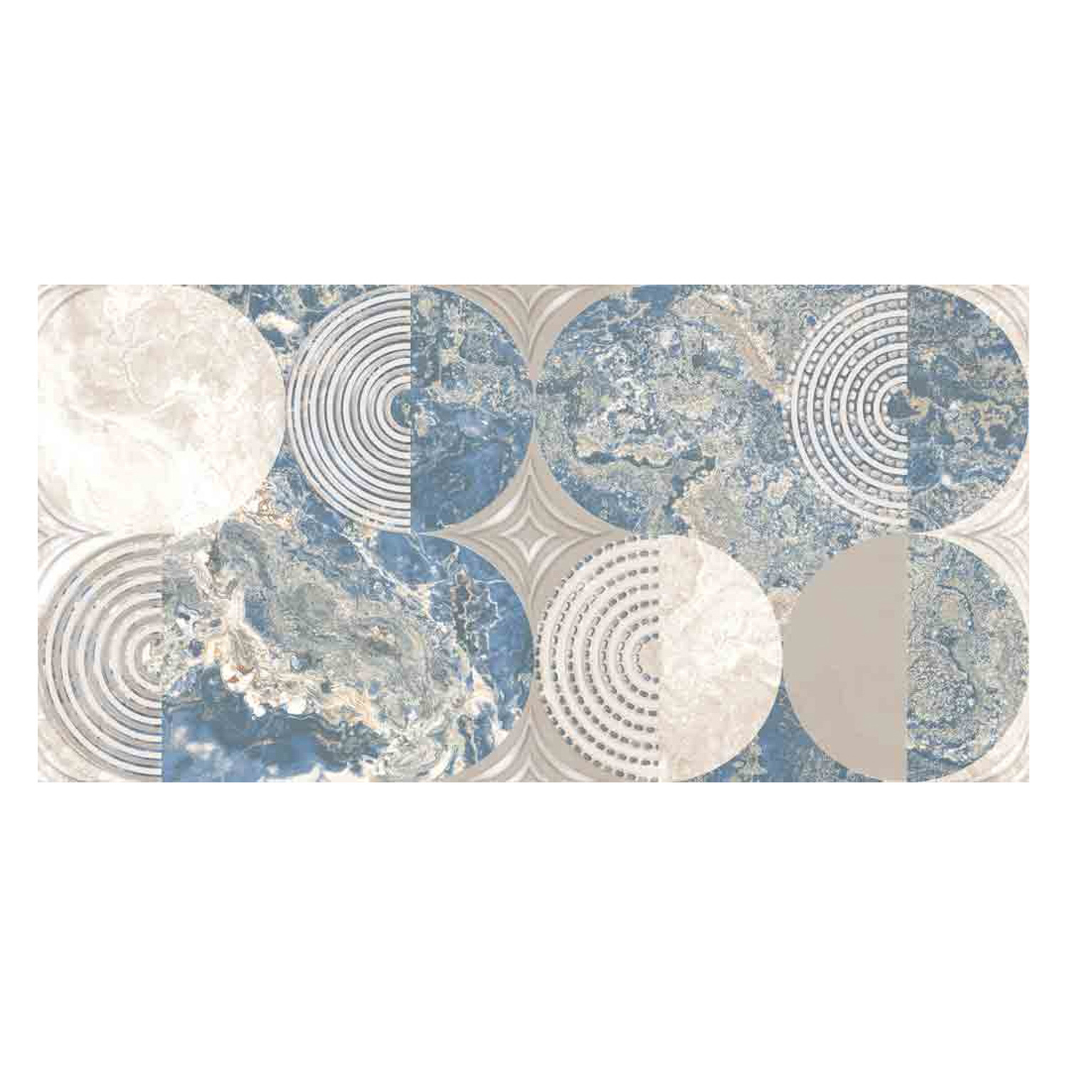 Декор Ричмонд синий люкс 300*600*9 ВКЗ *1/5