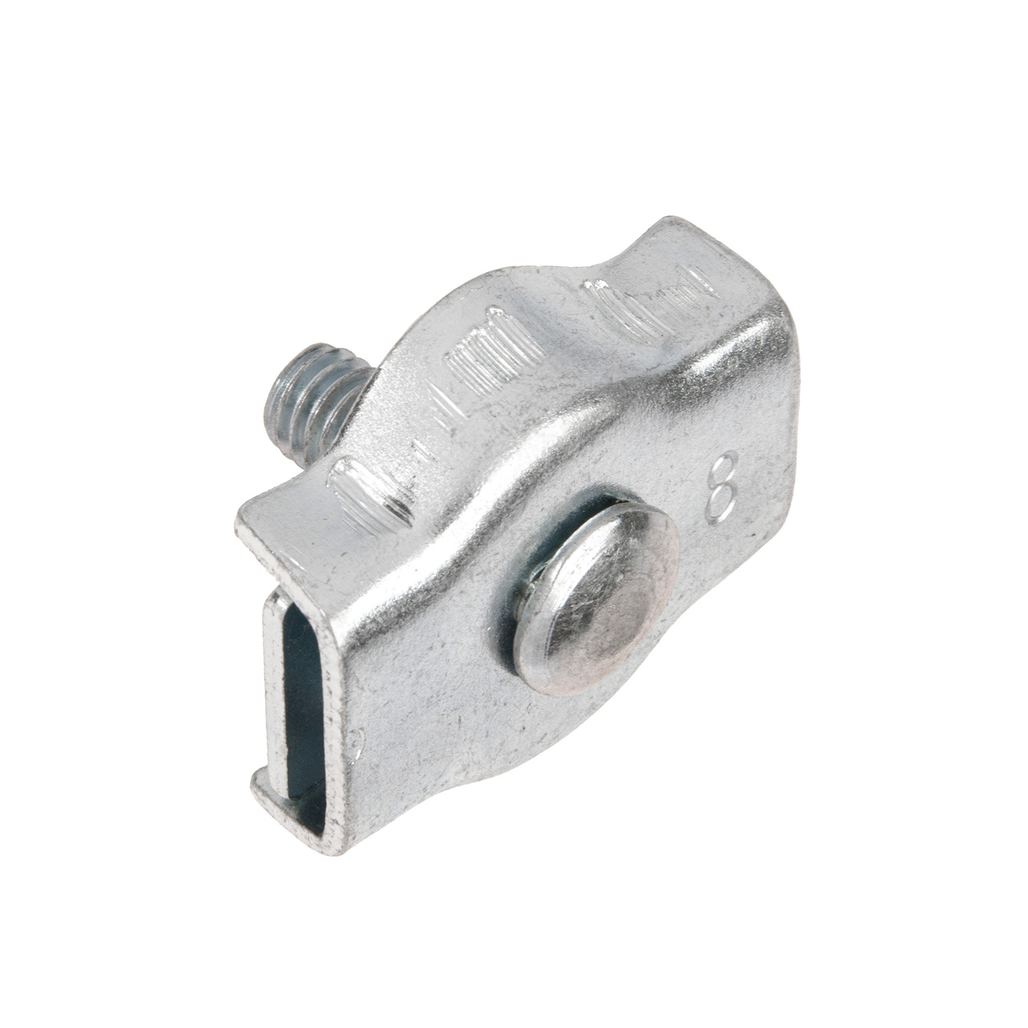 Зажим троса одинарный М8 BROZEX (1шт) *10 Зажим троса одинарный М8 BROZEX (1шт) *10