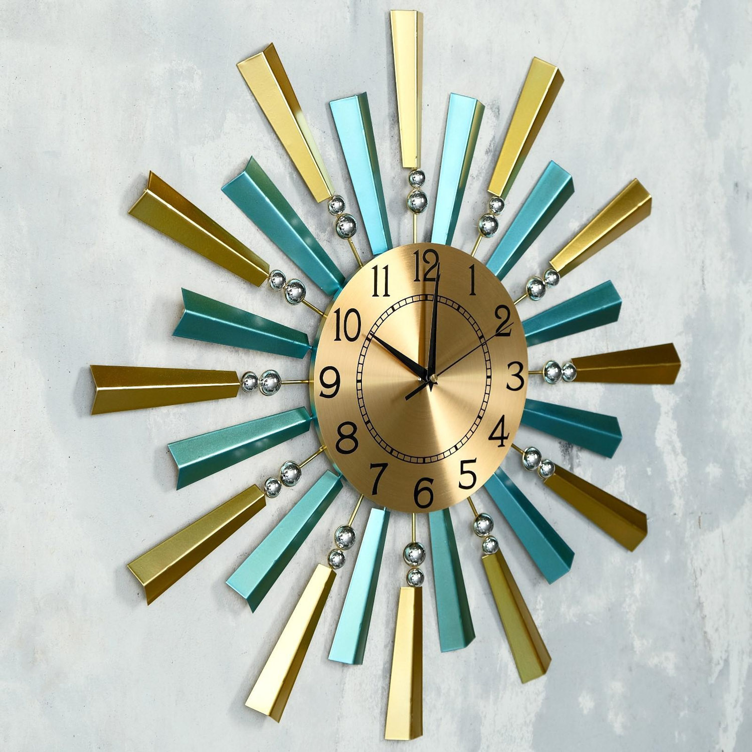 Часы настенные, серия: Ажур, "Лютин", d-60 см, циферблат 22 см 5373655