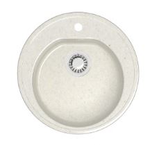 Мойка из искусственного камня круглая хлопок глянцевая Черая Z3Q7 (510х510х191) *1 Мойка из искусственного камня круглая хлопок глянцевая Черая Z3Q7 (510х510х191) *1