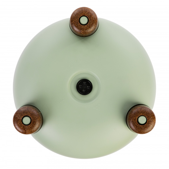 Кашпо пластм. "Жардин" 9л d верха 260мм h255мм с съем дрен.решеткой Оливковый М9143 *1/4