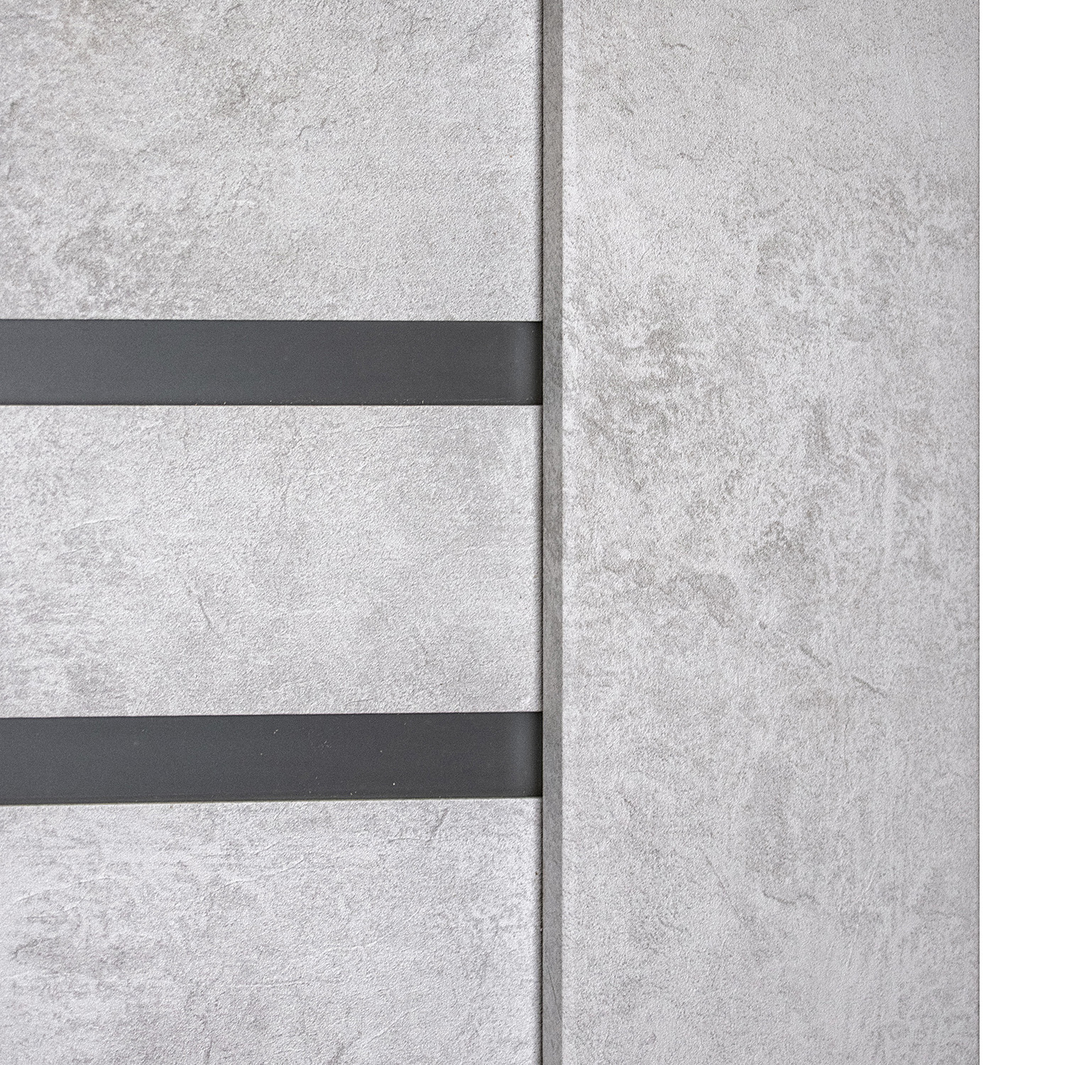 Дверь межкомнатная остеклённая ЦАРГИ ПВХ COMFORT-11 Бетон Снежный 800мм BROZEX-WOOD *1