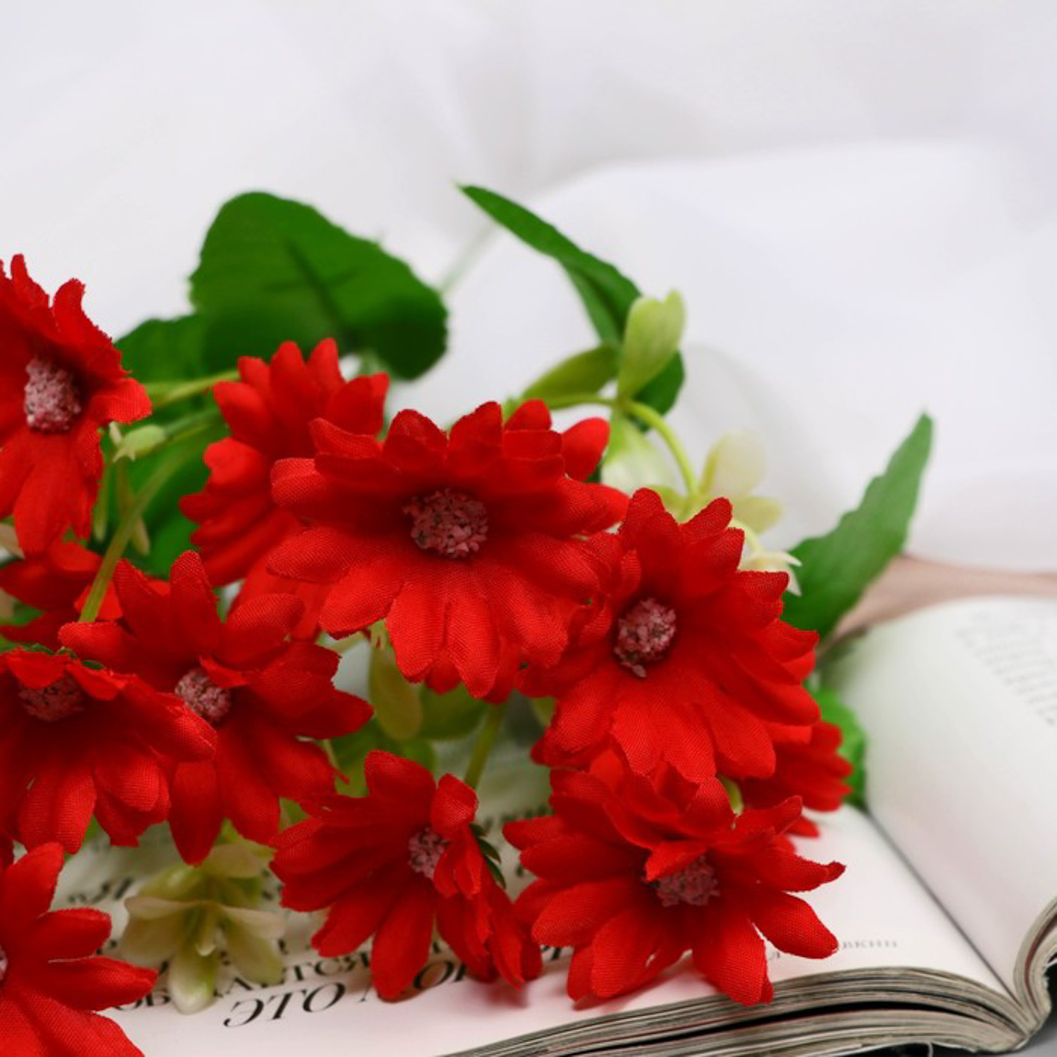 Букет "Клематис рубенс" 3х27 см, микс   9913367