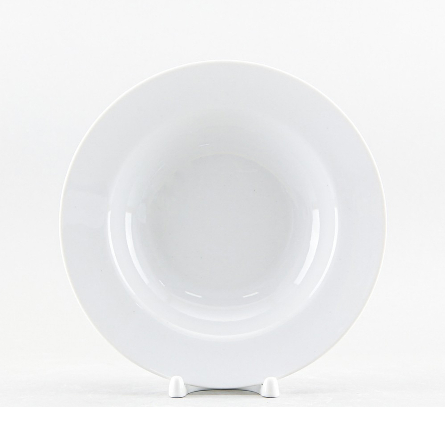 Тарелка фарфор. глубокая d20см 250мл Белая б/рис. ф."Идиллия" 4С0247Ф34 ("Добрушский фарфор") *20