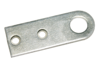 Проушина для замка малая 30*70 цинк б/шур СКОБИС *10/300 Проушина для замка малая 30*70 цинк б/шур СКОБИС *10/300
