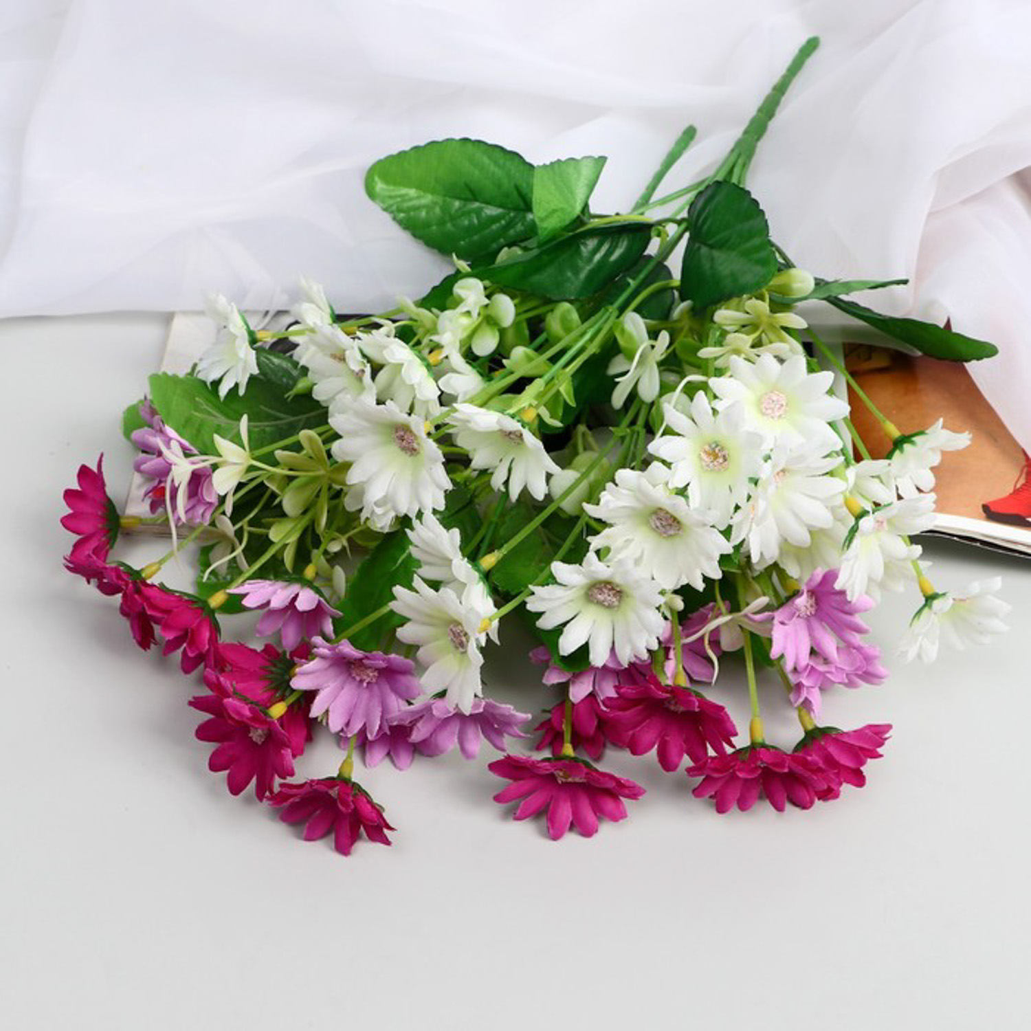 Букет "Клематис рубенс" 3х27 см, микс   9913367