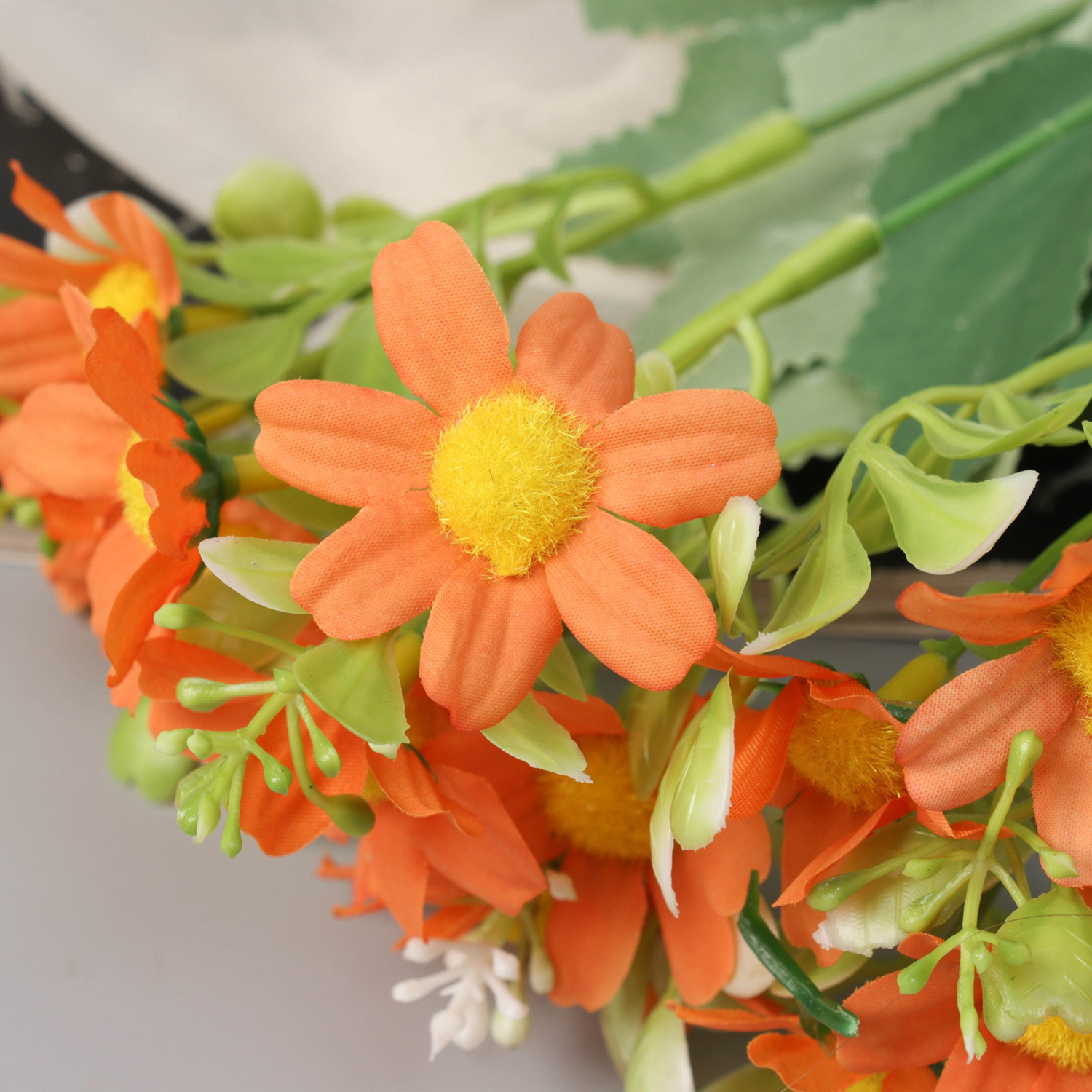 Букет «Ромашка пиретрум», 29 см, МИКС