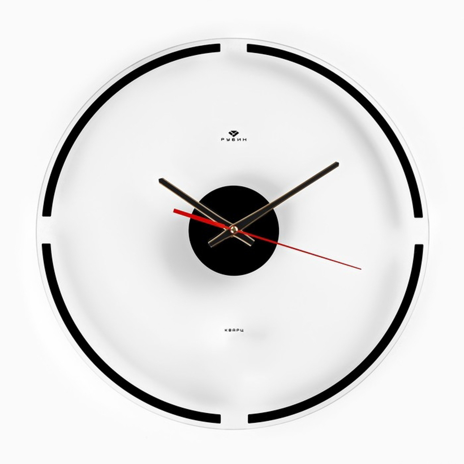 Часы настенные, серия: Интерьер, "Минимализм", плавный ход, d-39 см 9823649 Часы настенные, серия: Интерьер, "Минимализм", плавный ход, d-39 см 9823649