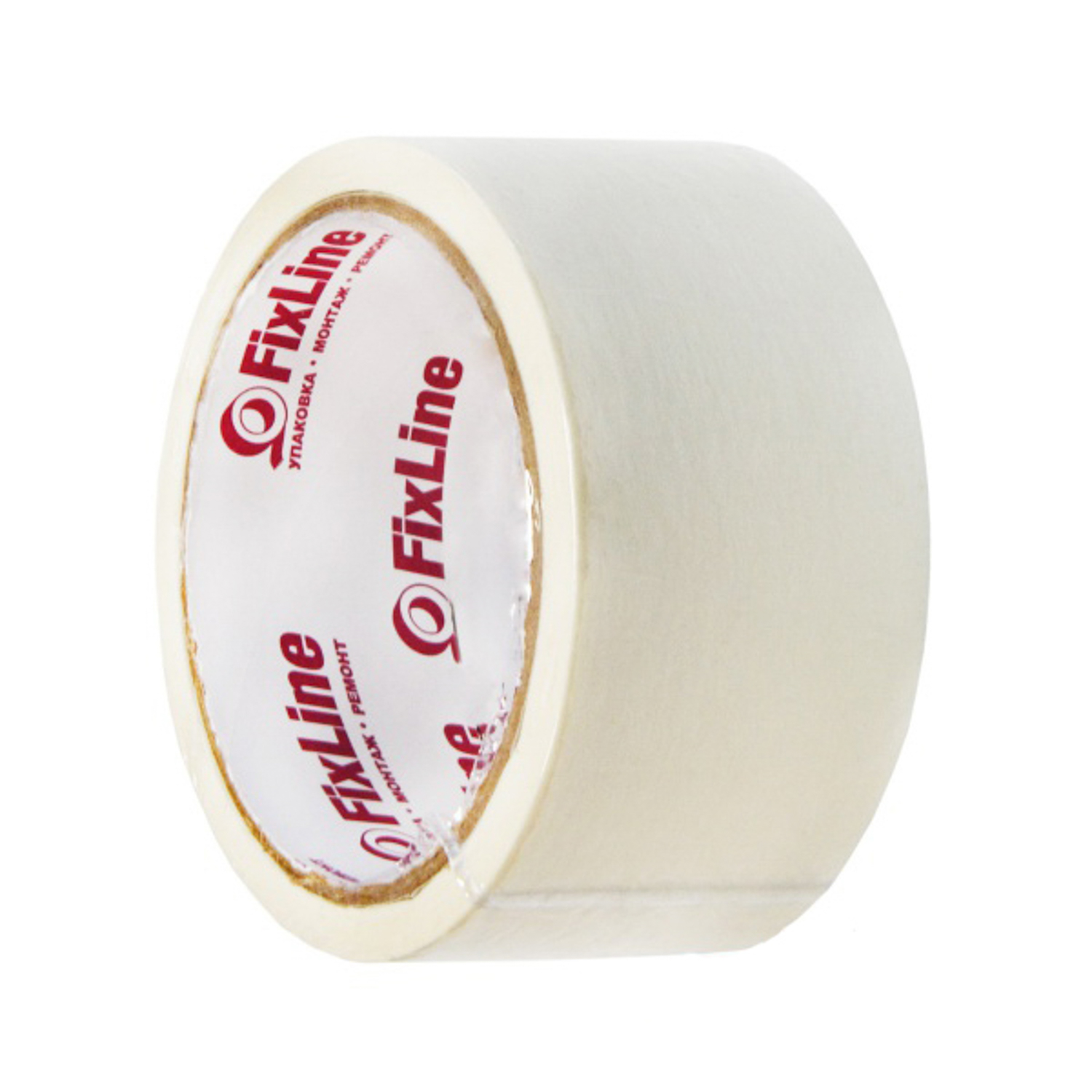 Лента клейкая малярная 48мм х 18м "FixLine" *1/36 Лента клейкая малярная 48мм х 18м "FixLine" *1/36