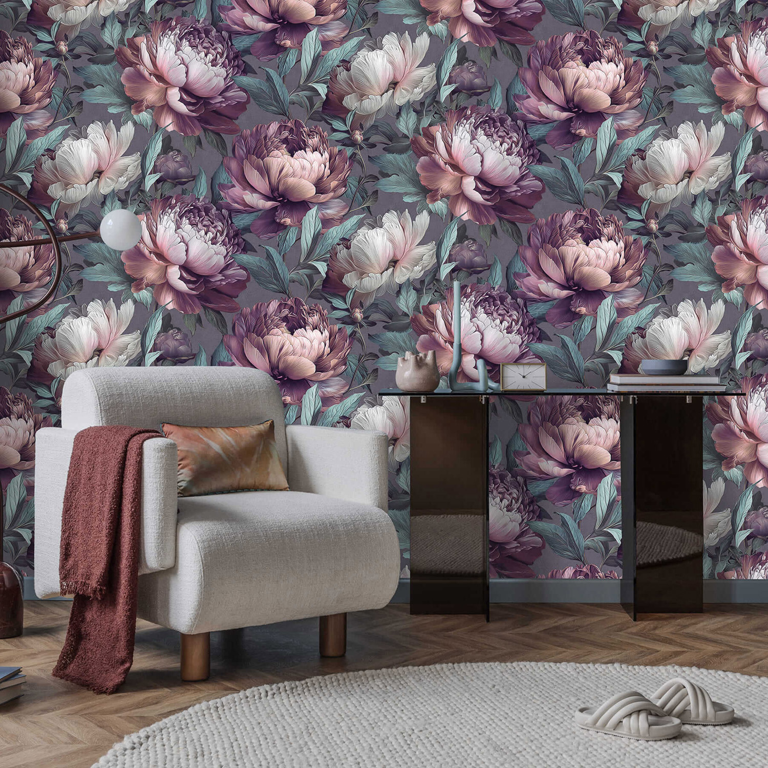 Обои флиз Victoria Stenova Bohemia (фиолет./роз.) 585989 1.06*10м *6