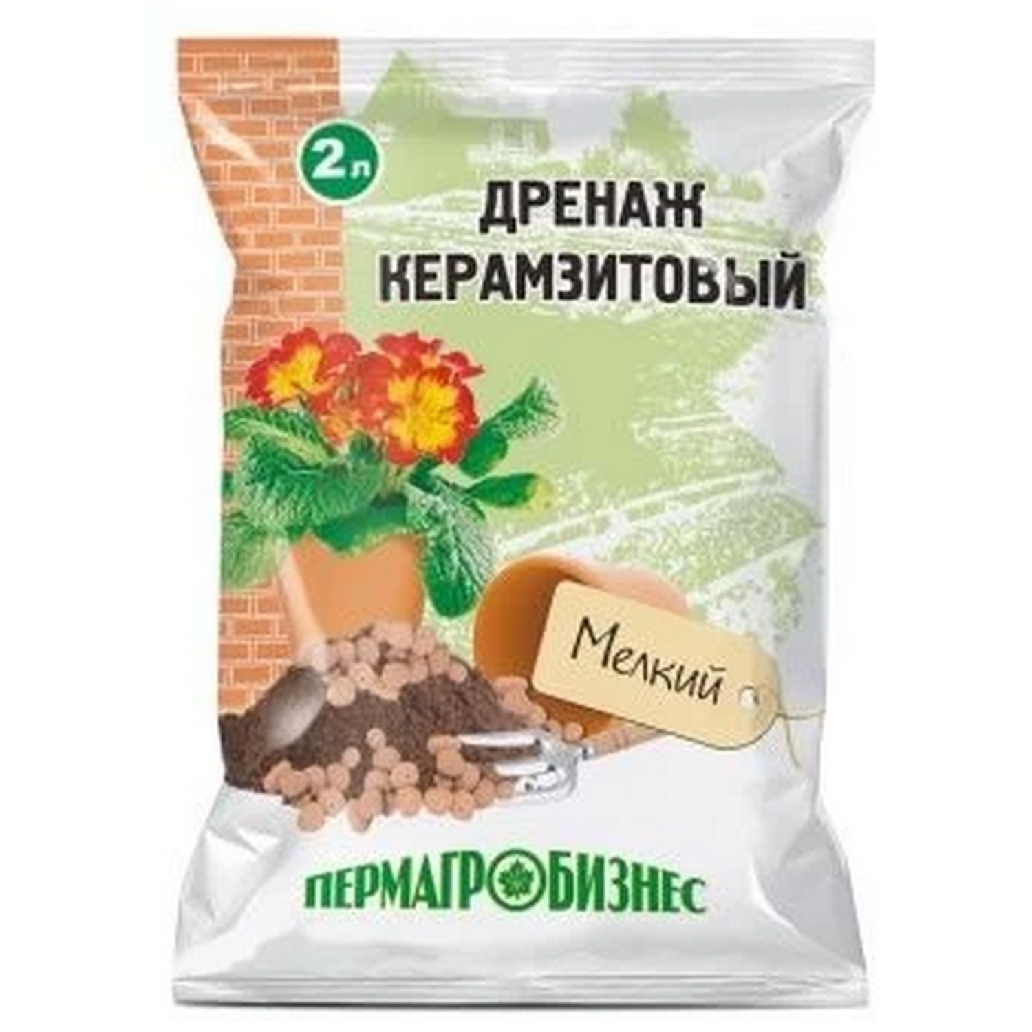 Дренаж керамзитовый МЕЛКИЙ фракция (5-10мм) 2л (ПАБ) *10/420 Дренаж керамзитовый МЕЛКИЙ фракция (5-10мм) 2л (ПАБ) *10/420