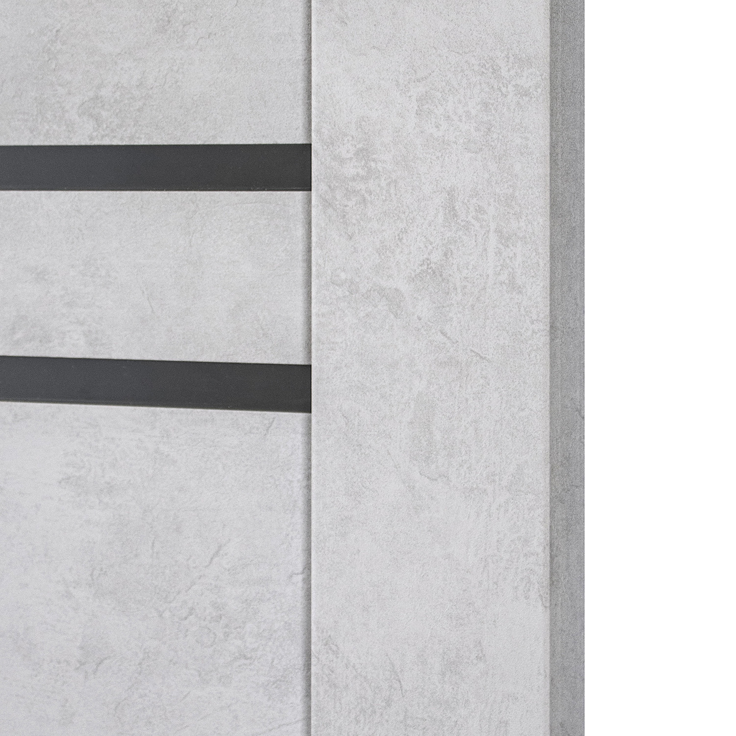 Дверь межкомнатная остеклённая ЦАРГИ ПВХ COMFORT-11 Бетон Снежный 800мм BROZEX-WOOD *1