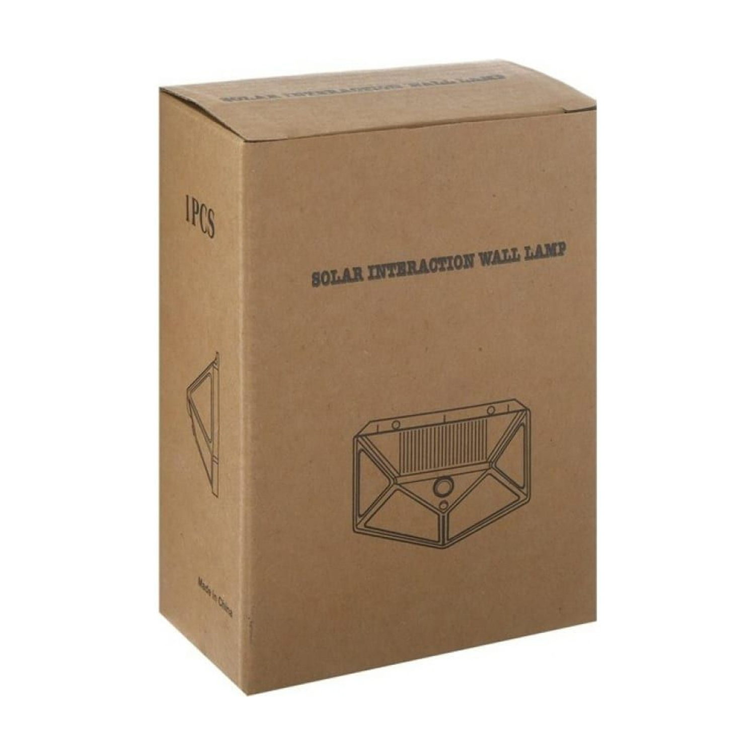 яяяСветильник уличный с датчиком движ., солн. батарея, 270 град, 19 Вт,100 LED,6500К, БЕЛЫЙ   5120443