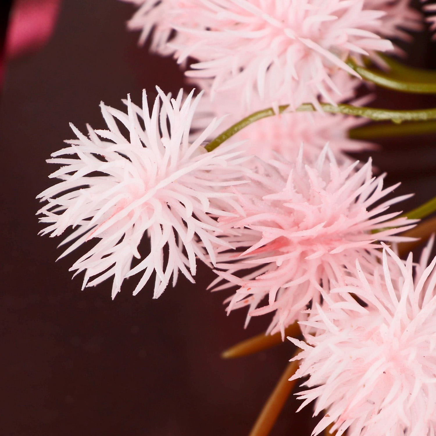 Цветы искусственные "Рицина" 2,5х73 см розовый   4738193