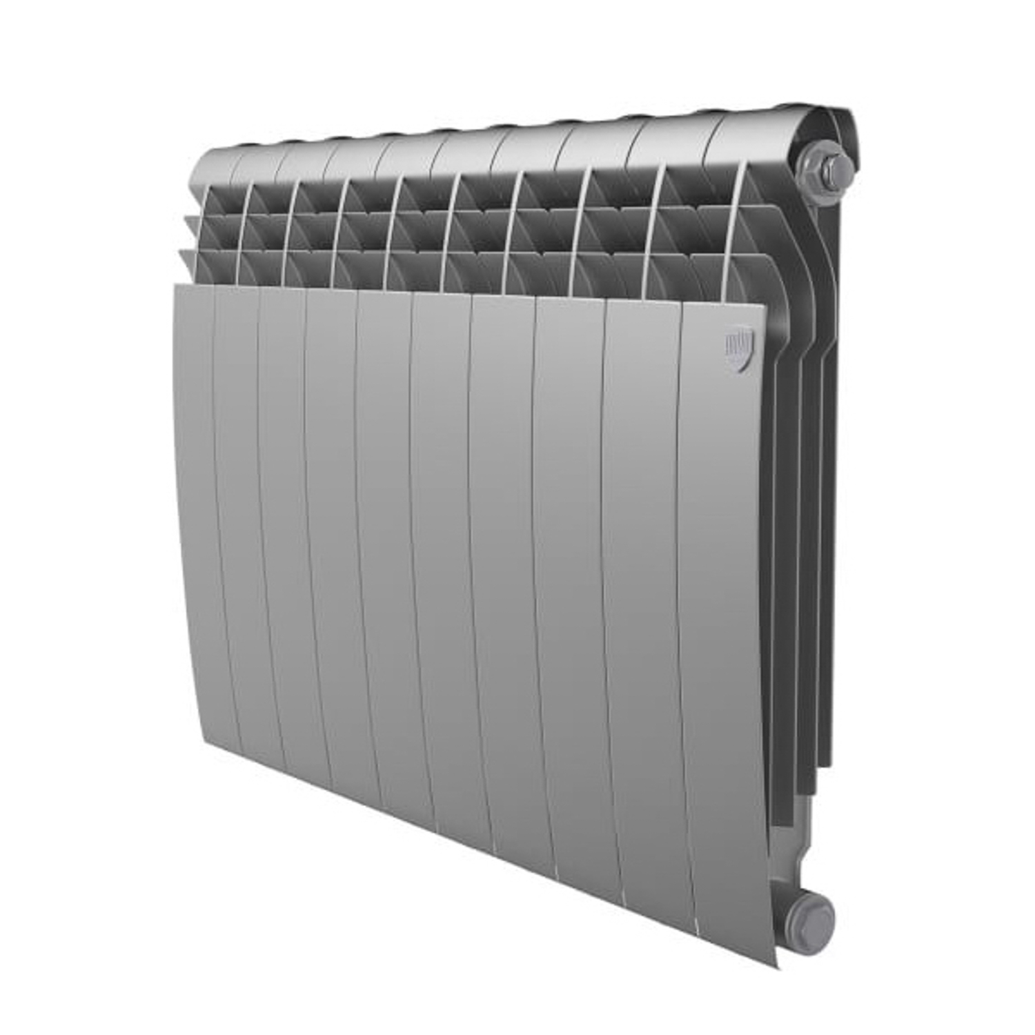 Радиатор биметаллический 10 секций Royal Thermo BiLiner, 500 мм, серый Радиатор биметаллический 10 секций Royal Thermo BiLiner, 500 мм, серый