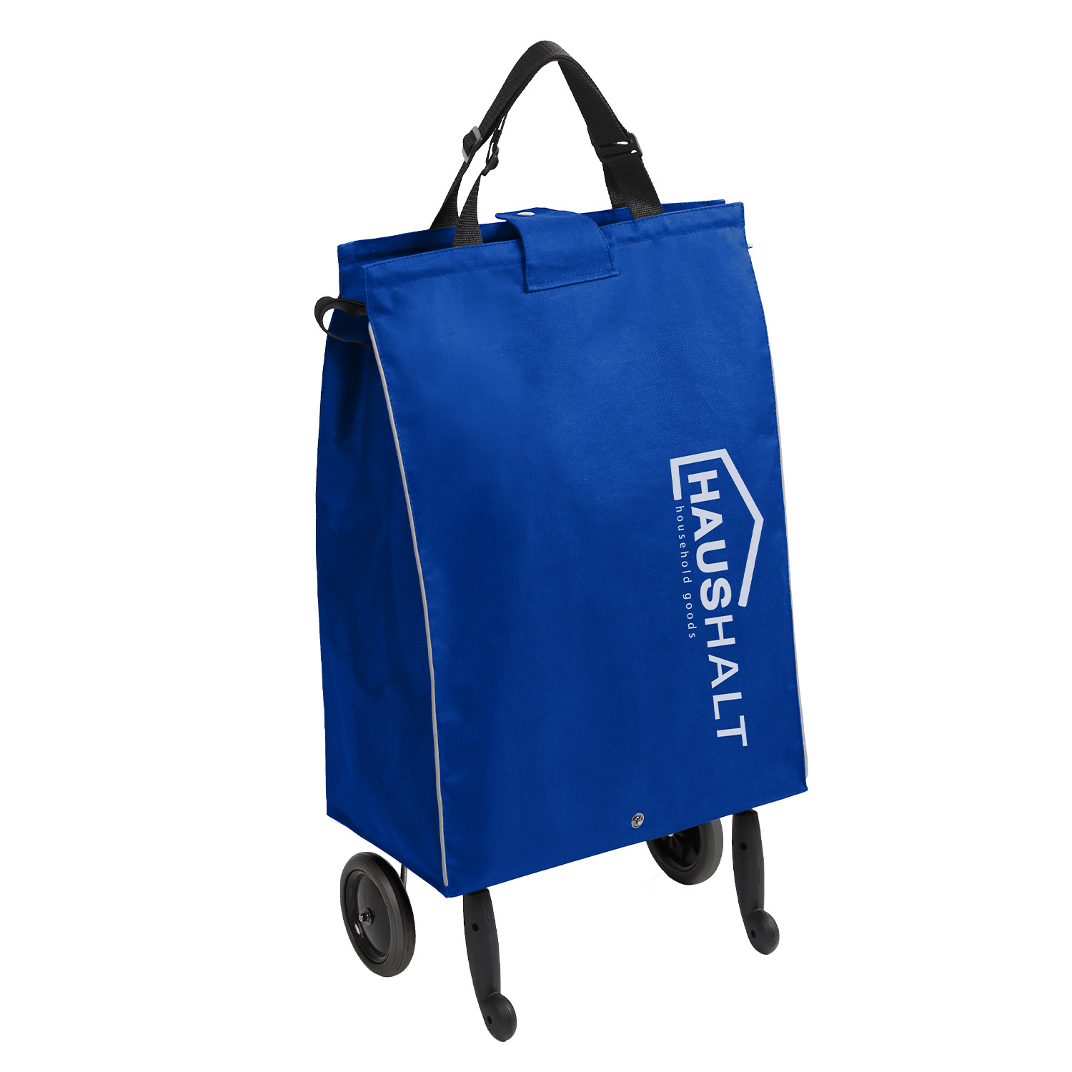 Сумка-тележка на колёсах хозяйственная 34л, цвета: "микс" СХ3  "Haushalt" ("Ника") *1 Сумка-тележка на колёсах хозяйственная 34л, цвета: "микс" СХ3  "Haushalt" ("Ника") *1