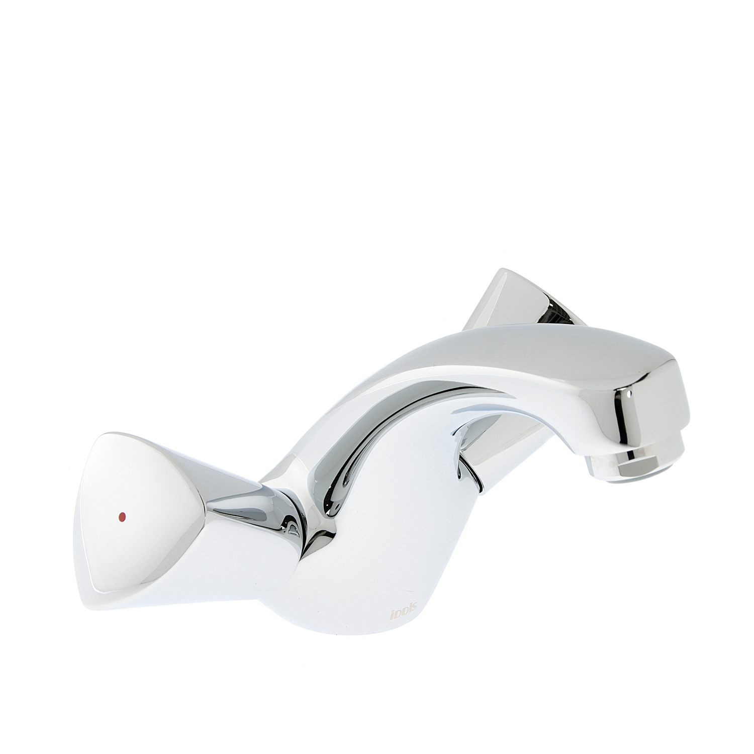 Смеситель для умывальника IDDIS Bounce BOUSB00i01, короткий излив, двухвентильный