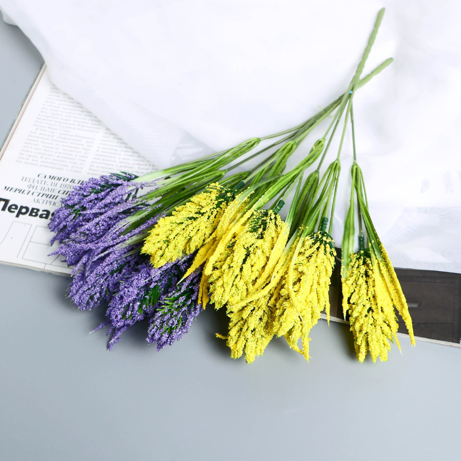 Букет «Акация флоринда галант», 30 см, МИКС