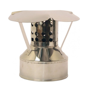 Оголовок с искрогасителем 115х200 нерж./нерж., 0,5мм 0,5мм, *1/6