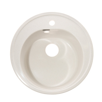 Мойка из искусственного камня круглая хлопок глянцевая Черая Z3Q7 (510х510х191) *1 Мойка из искусственного камня круглая хлопок глянцевая Черая Z3Q7 (510х510х191) *1