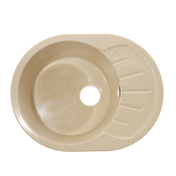 Мойка из искусственного камня глянцевая Тейлор Z10Q2 (575х440х215) (беж) Granit BERGG*1 Мойка из искусственного камня глянцевая Тейлор Z10Q2 (575х440х215) (беж) Granit BERGG*1