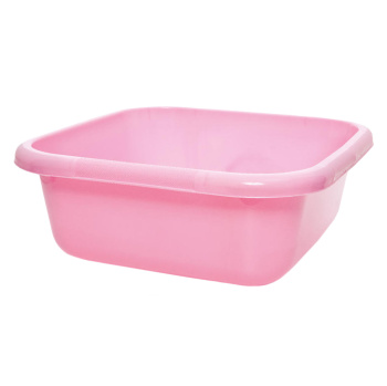 Таз пластм. 9л квадратный 340х340х125мм арт.200 ("Полимербыт") *1/25