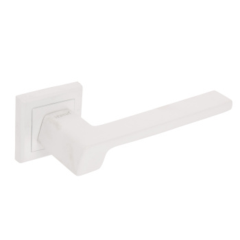 Ручка раздельная НОРА-М 111К Al, белый