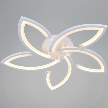 Люстра 54090-0.3-05 WH LED 3000-6500К 110W ПДУ ПДУ+диммер S=20м2  *1 Люстра 54090-0.3-05 WH LED 3000-6500К 110W ПДУ ПДУ+диммер S=20м2  *1