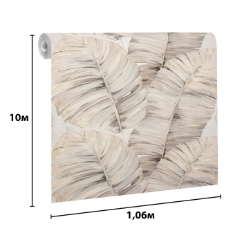 Обои  флиз. "Эрисманн" Bali (беж.) 60841-04 10.05х1.06м *6 Обои  флиз. "Эрисманн" Bali (беж.) 60841-04 10.05х1.06м *6