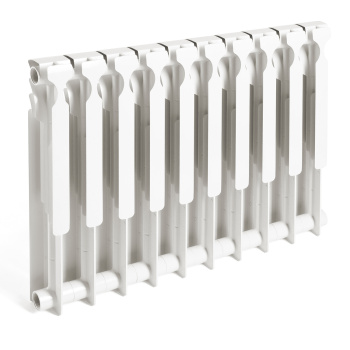 Радиатор биметаллический 10 секций VALFEX Optima Version 2.0, 500 мм, белый Радиатор биметаллический 10 секций VALFEX Optima Version 2.0, 500 мм, белый