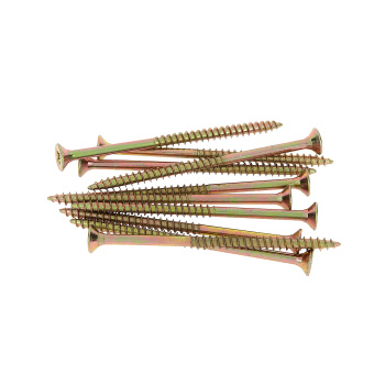 Шурупы жёлтые BROZEX пакет 6*100 (10шт) *10/100