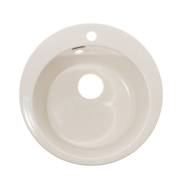 Мойка из искусственного камня круглая хлопок глянцевая Виктори Z30Q7 (475х475х180) *1 Мойка из искусственного камня круглая хлопок глянцевая Виктори Z30Q7 (475х475х180) *1