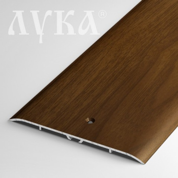 Порог-стык одноуровневый 100х1350 мм Лука ПС 05, венге