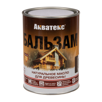 Акватекс-бальзам (натуральное масло д/древесины) палисандр 0,75 л *1/6/576