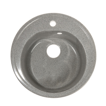 Мойка из искусственного камня круглая серая глянцевая AG7C3 500х180 AGATA *1 Мойка из искусственного камня круглая серая глянцевая AG7C3 500х180 AGATA *1