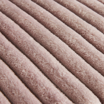 Плед 200*220см микрофибра жаккард полоска сиреневый арт.375 NOVEL *1/8