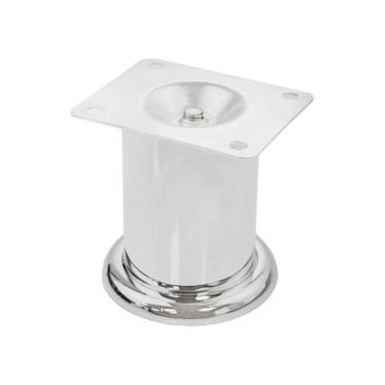 Опора мебельная 80мм нерегулируемая хром М0101 SANBERG *1/100