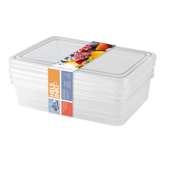 Набор контейнеров д/прод. пластм.  с кр. "Frozen" 3шт х 0,9л арт.PT204312999 ("Plast Team")*1/26