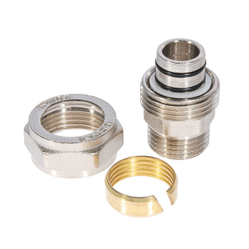 Муфта переходная 20х1/2"(Ø15) цанга/папа CTM CCM02012 *10/140