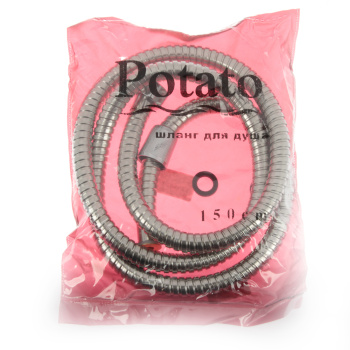 Шланг для душа 1,5м Potato P40 *1/50