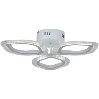 Люстра 09827-3.3-03 WH LED 3000-6000К ПДУ+диммер S=8м2  *1 Люстра 09827-3.3-03 WH LED 3000-6000К ПДУ+диммер S=8м2  *1