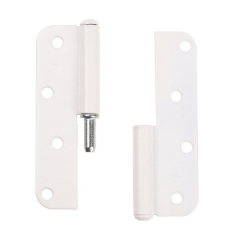 Петля накладная полимер.110мм белая ЛЕВАЯ СКОБИС *50 Петля накладная полимер.110мм белая ЛЕВАЯ СКОБИС *50