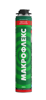 Пена монтажная профессиональная 850 мл Макрофлекс Мега 65 ПРО, всесезонная